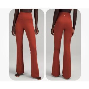 Lululemon Groove Super-High-Rise Flared Pant Nulu | Cayenne | 2